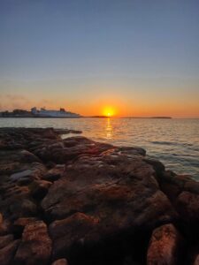 Sonnenuntergang über dem Lake Huron - Sehnsucht nach Ontario